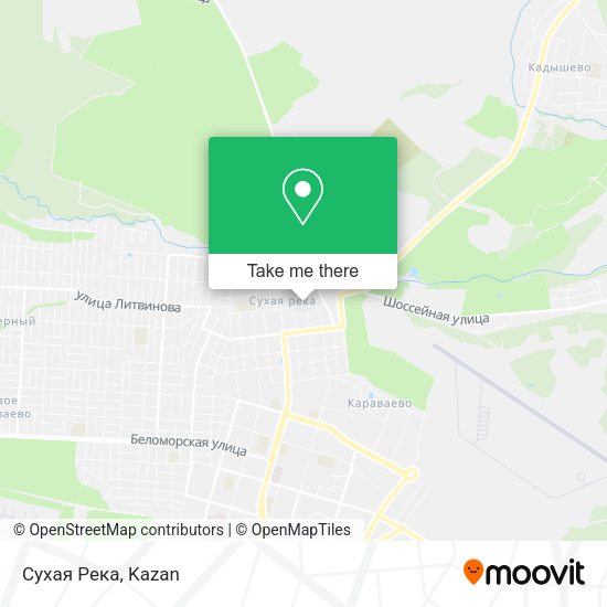Сухая Река map