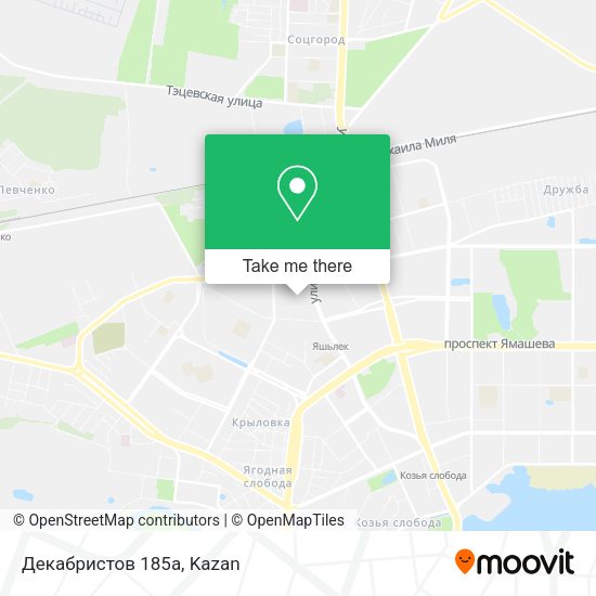 Декабристов 185а map