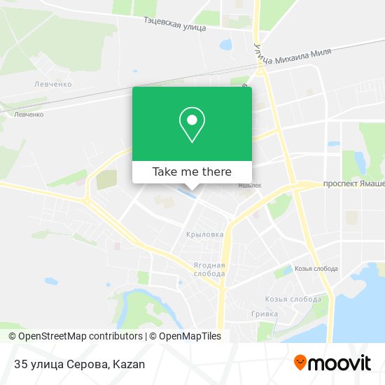 35 улица Серова map