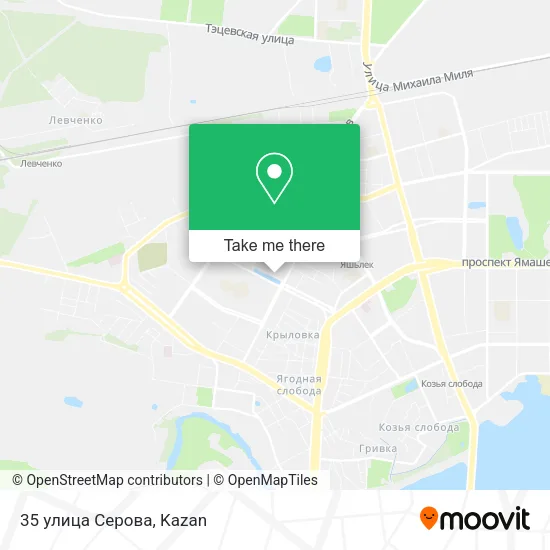 35 улица Серова map