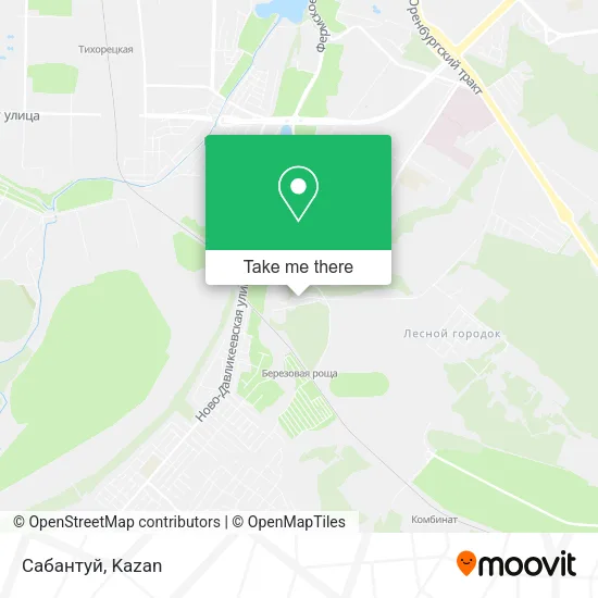 Сабантуй map