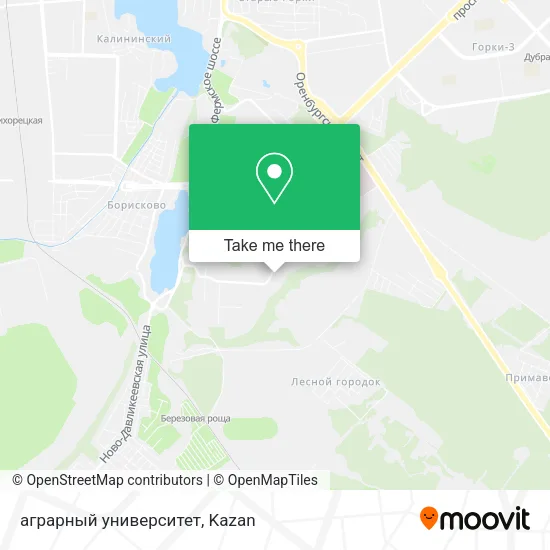 аграрный университет map