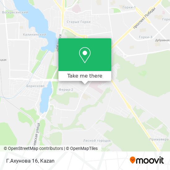 Г.Ахунова 16 map