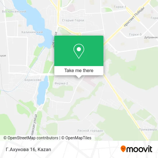 Г.Ахунова 16 map