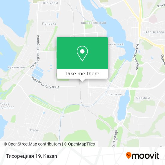 Тихорецкая 19 map