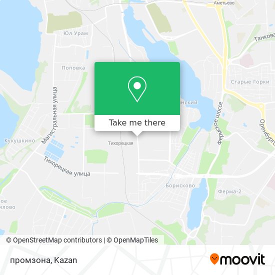 промзона map