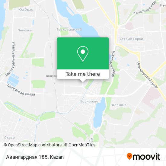 Авангардная 185 map