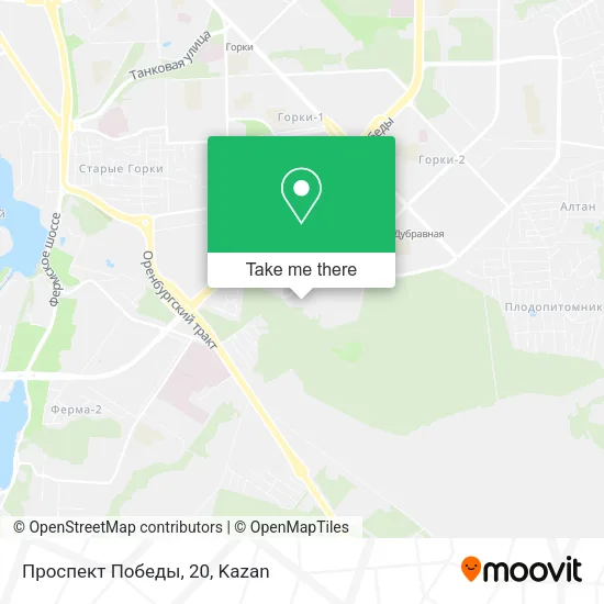 Проспект Победы, 20 map
