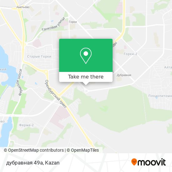 дубравная 49а map