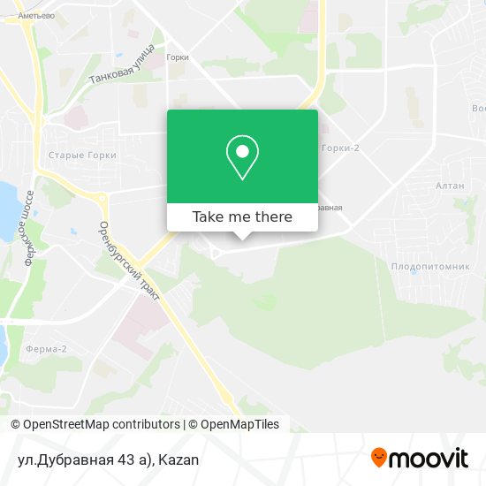 ул.Дубравная 43 а) map