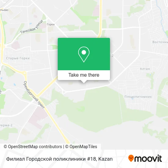 Филиал Городской поликлиники #18 map