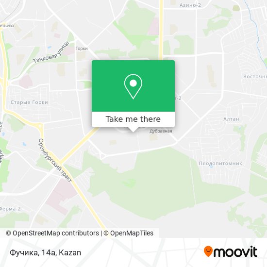 Фучика, 14а map