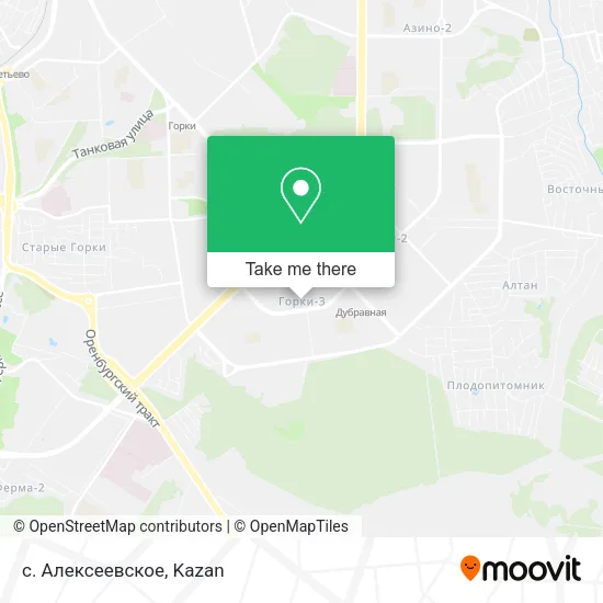 с. Алексеевское map