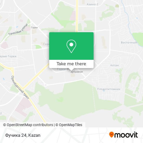 Фучика 24 map