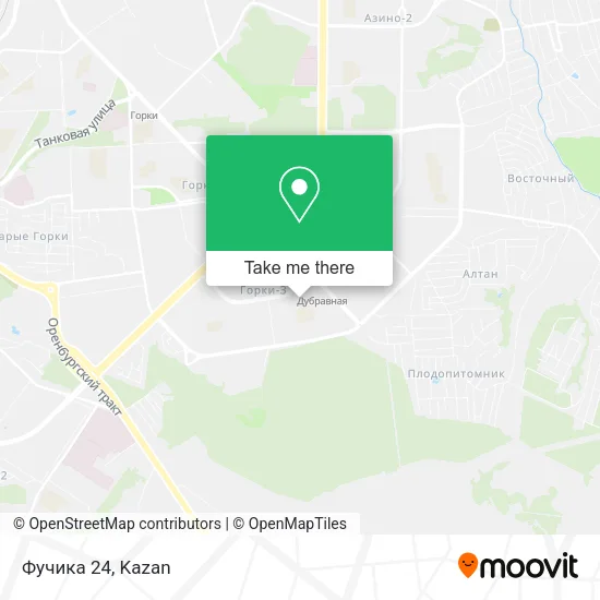 Фучика 24 map