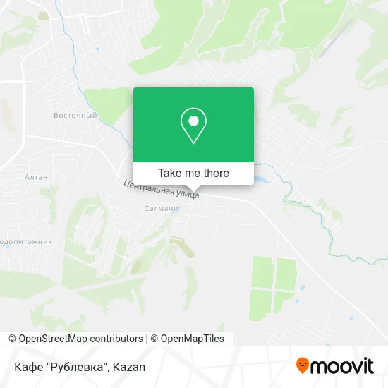 Кафе "Рублевка" map