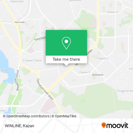 WINLINE map