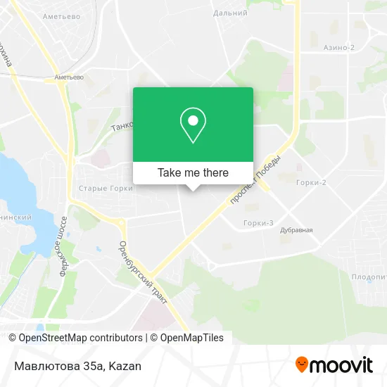 Мавлютова 35а map