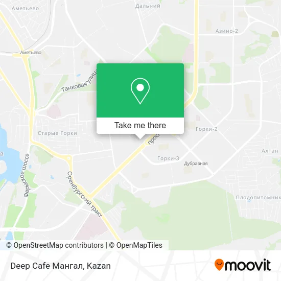 Deep Cafe Мангал map