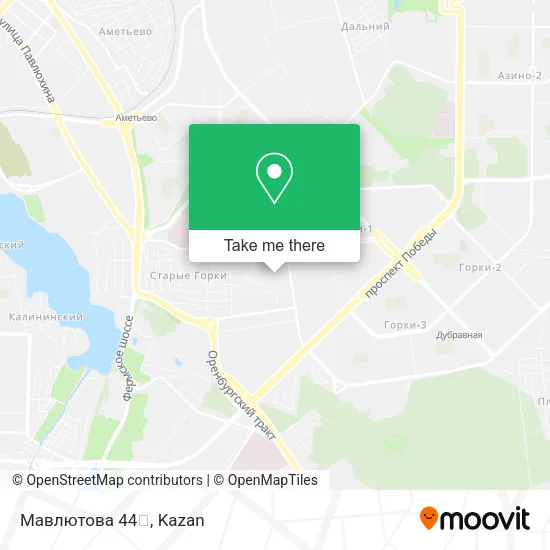 Мавлютова 44💌 map