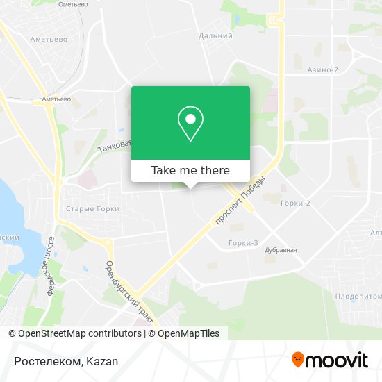 Ростелеком map
