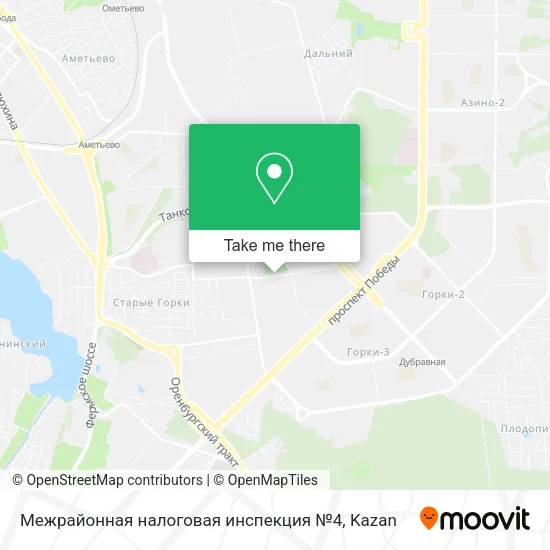 Межрайонная налоговая инспекция №4 map