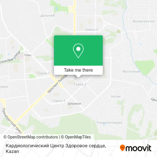 Кардиологический Центр Здоровое сердце map