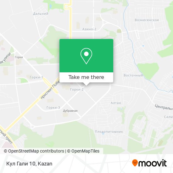 Кул Гали 10 map