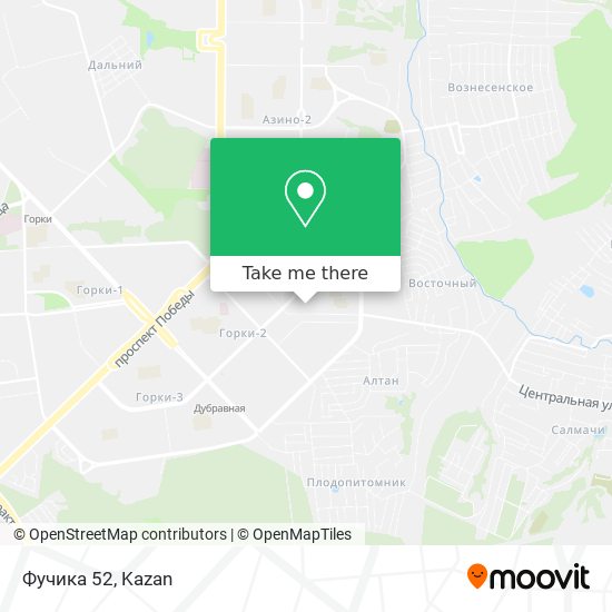 Фучика 52 map