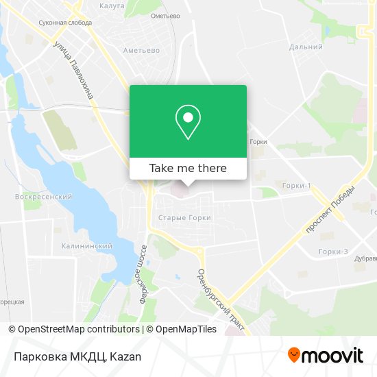 Парковка МКДЦ map