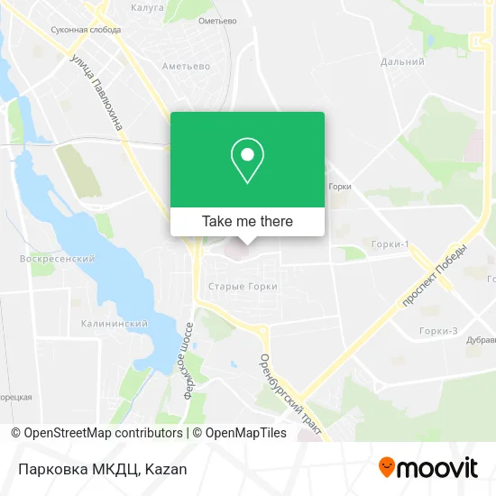 Парковка МКДЦ map