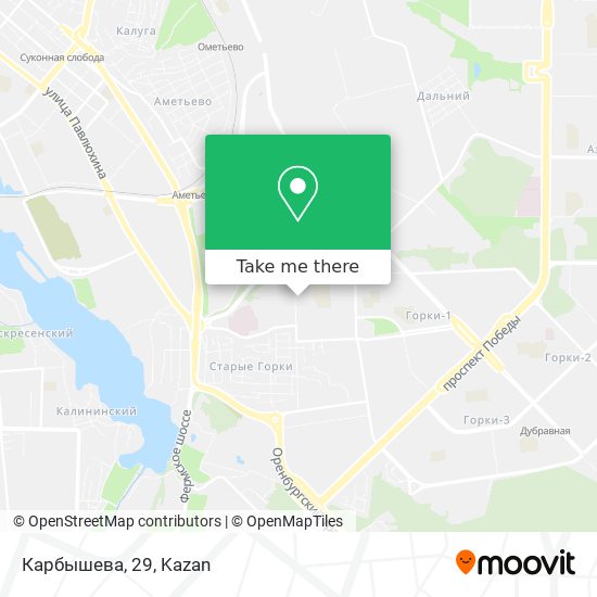 Карбышева, 29 map