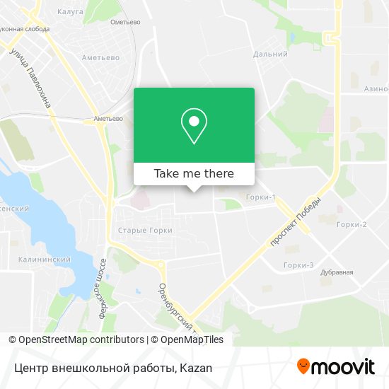 Центр внешкольной работы map