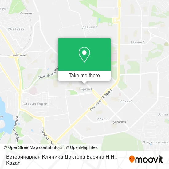 Ветеринарная Клиника Доктора Васина Н.Н. map