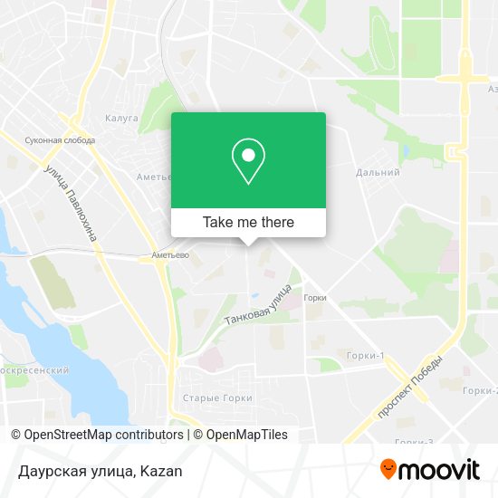 Даурская улица map