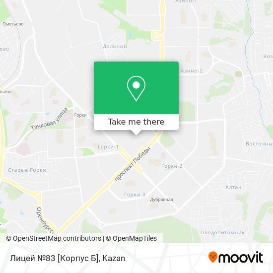 Лицей №83 [Корпус Б] map