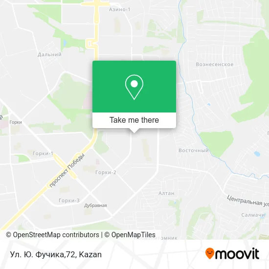 Ул. Ю. Фучика,72 map