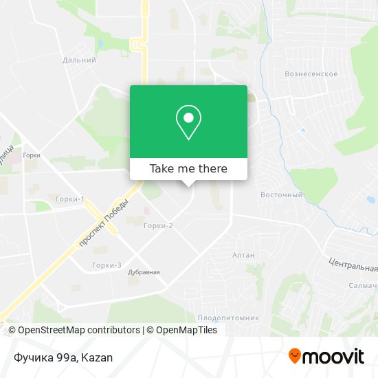 Фучика 99а map