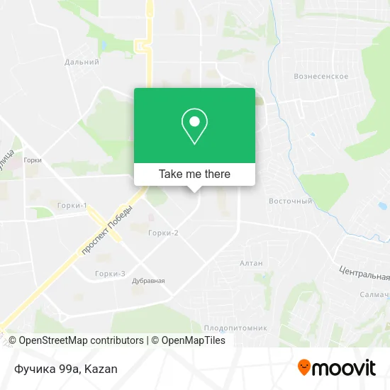 Фучика 99а map