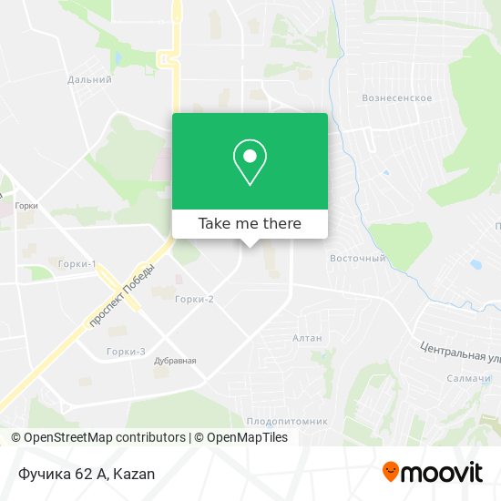 Фучика 62 А map