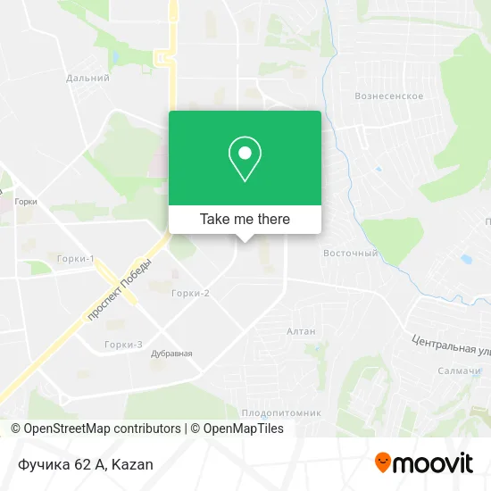 Фучика 62 А map