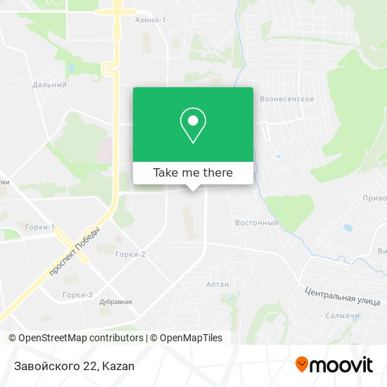 Завойского 22 map