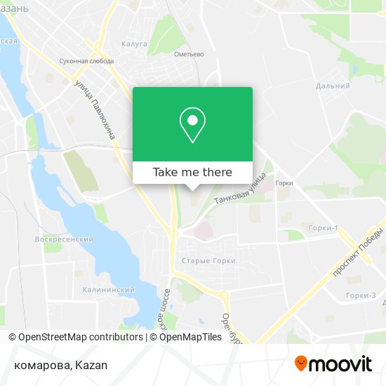 комарова map