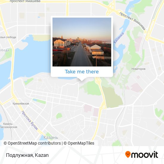 Подлужная map
