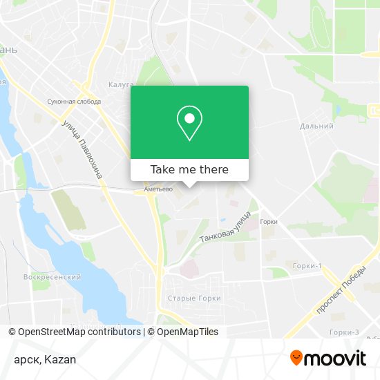 арск map