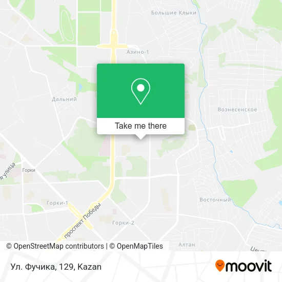 Ул. Фучика, 129 map