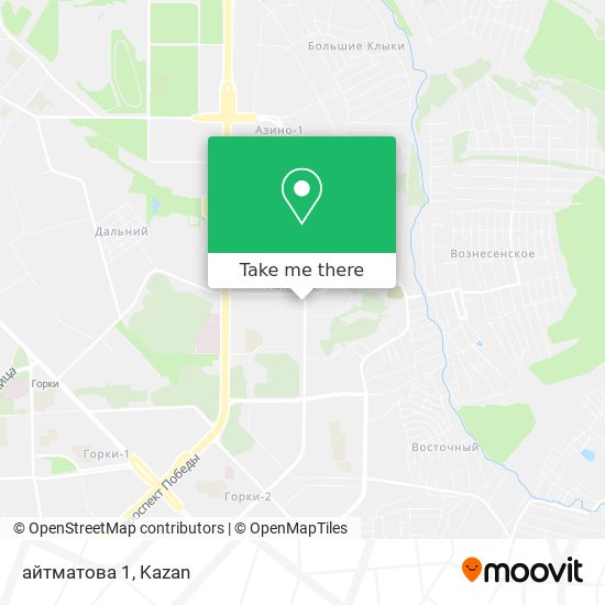 айтматова 1 map