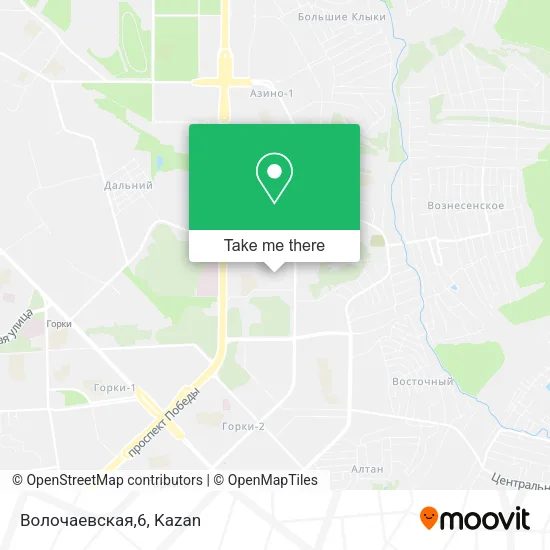 Волочаевская,6 map