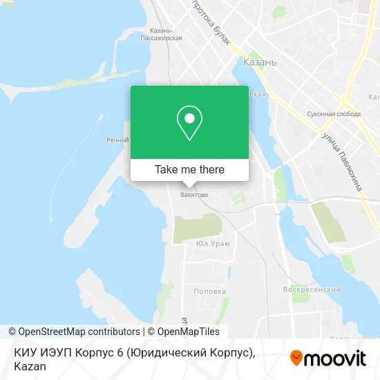 КИУ ИЭУП Корпус 6 (Юридический Корпус) map