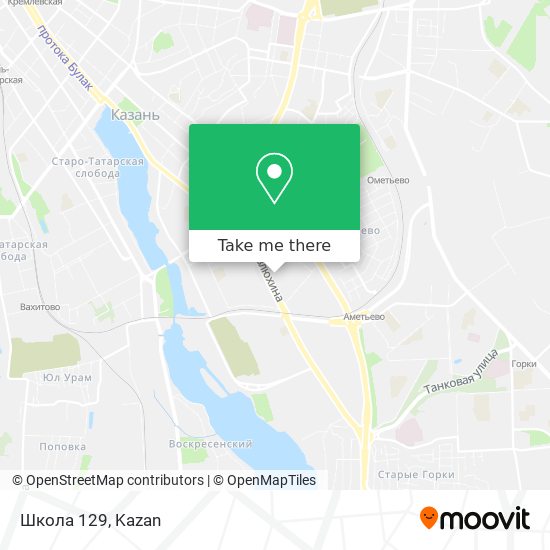Школа 129 map